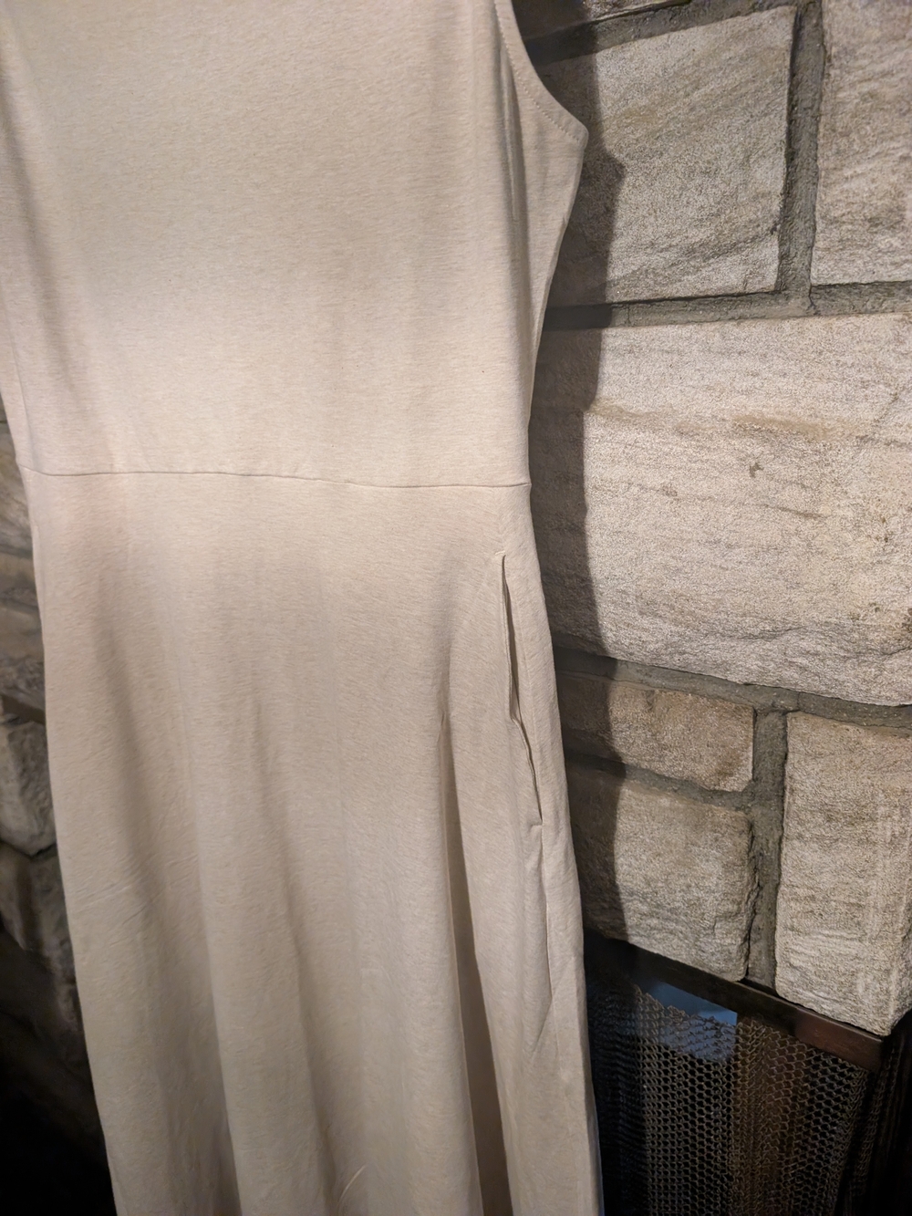 Pact Women's Fit & Flare Cowl Neck Dress, Large - Picture 3 of 8